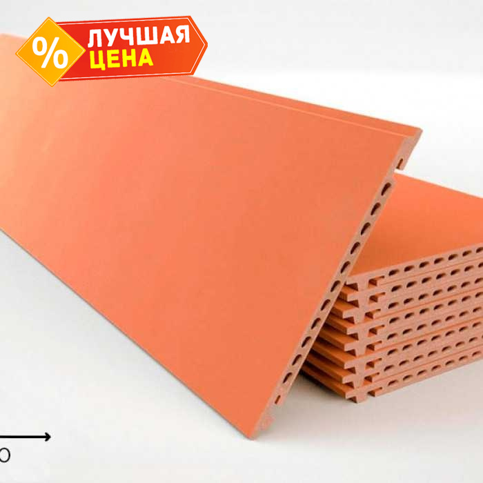 Керамогранитная плита FAVEKER GA16 для НФС, Salmon, 1200х355х18 мм